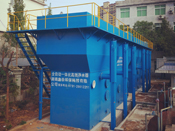 江西省上栗县城区应急供水日处理8000m3一体化净水设备